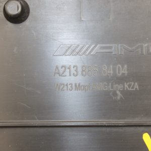 Mercedes E Class W213 AMG Front Bumper Number Plate 20 to 24 A2138858404 Genuine - Image 10