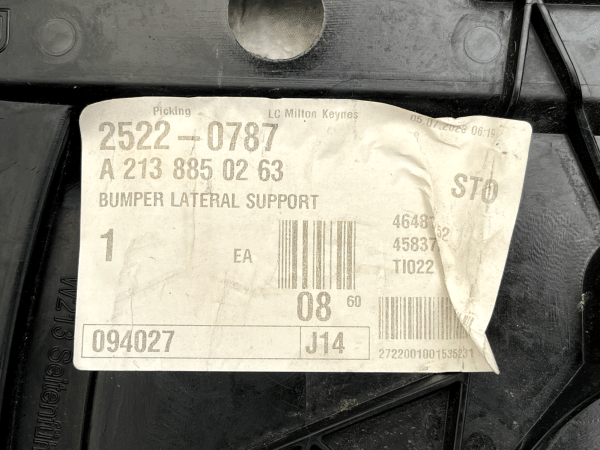 Mercedes E Class W213 Rear Bumper Right Bracket 2016 TO 2020 A2138850263 Genuine 178560614212 14