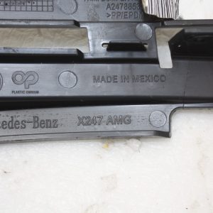 Mercedes GLB X247 AMG Rear Bumper Left Side Trim 2020 ON A2478853103 Genuine - Image 6