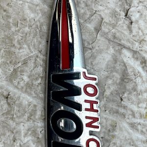 Mini John Cooper Works JCW Rear Tailgate Emblem Badge 51147476376 Genuine - Image 3