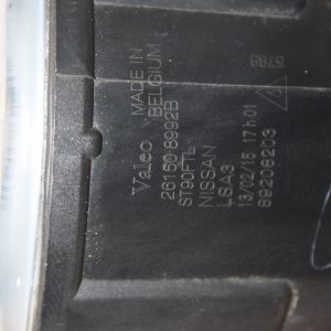 Nissan Qashqai Front Bumper Right Fog Light 2014 TO 2017 26150-8992B Genuine - Image 9