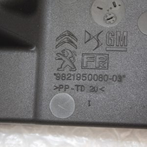 Peugeot 3008 Front Radiator Air Intake Panel Cover 2017-2024 9821950080 Genuine - Image 12