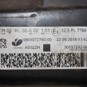 Peugeot Expert Right Side Headlight 2016 TO 2024 9808572780-00 Genuine *DAMAGED* - Image 8