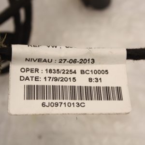 Seat Ibiza Rear Tailgate Wiring Loom 2012 TO 2015 6J0971013C Genuine - Image 15