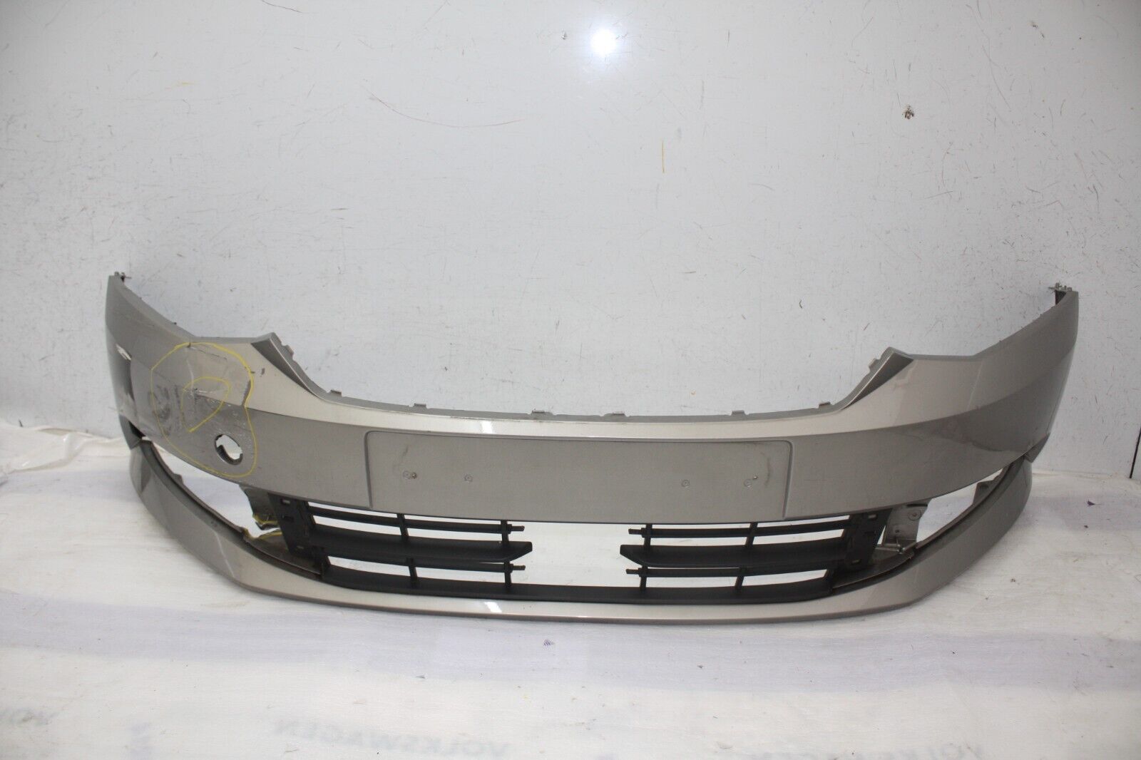 Skoda Fabia Front Bumper 2015 TO 2018 6V0807221 Genuine *DAMAGED*