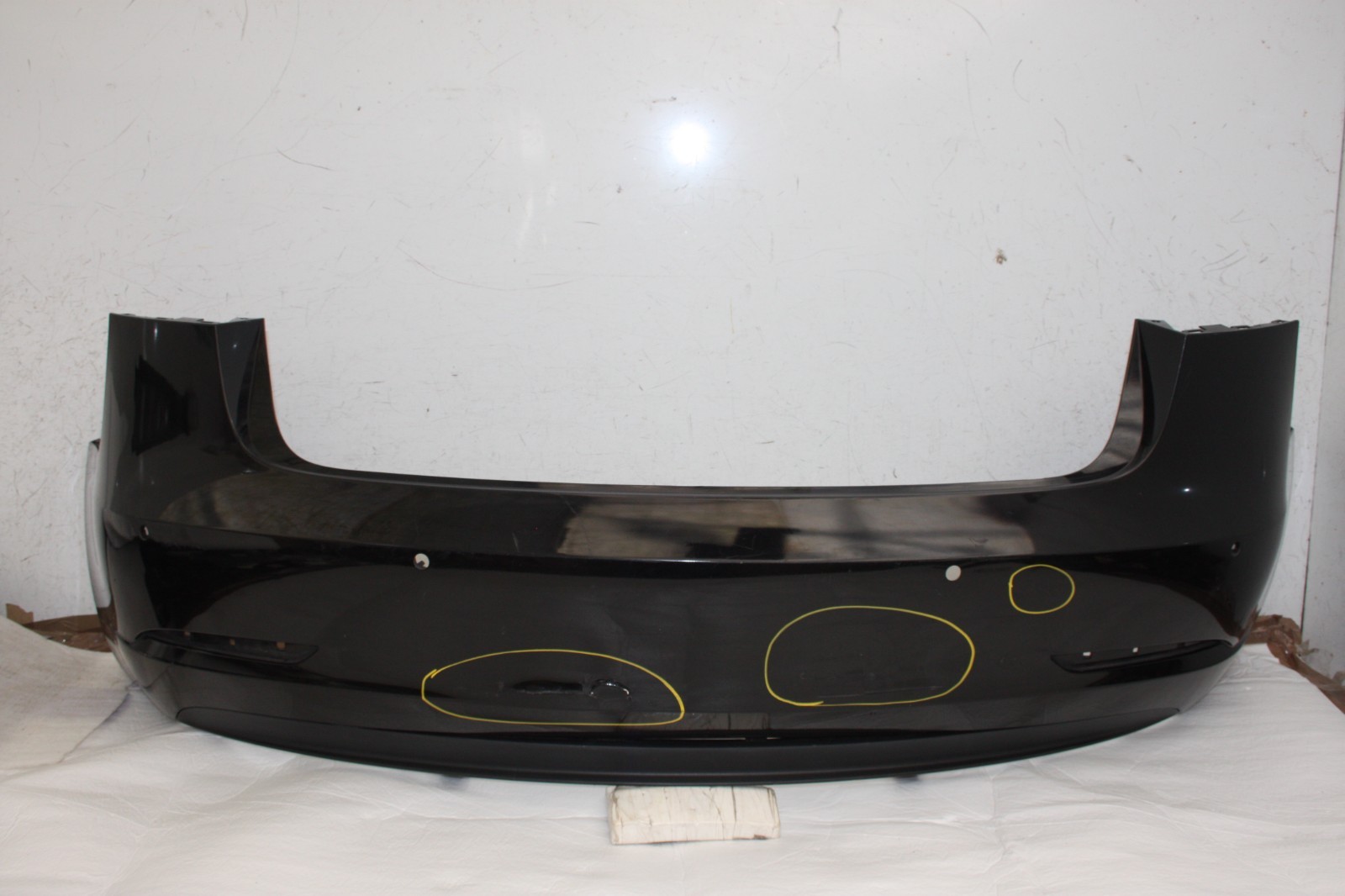 Tesla Model 3 Rear Bumper 1083983-00-H Genuine *DAMAGED*