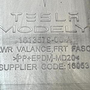 Tesla Model Y Front Bumper Lower Undertray Cover 2021-2025 1613579-00-A Genuine - Image 13