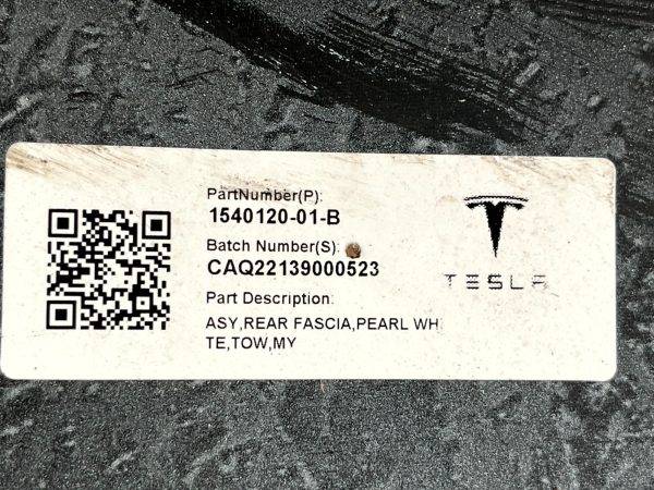 Tesla Model Y Rear Bumper 2021 TO 2025 1540120 01 B Genuine 178470164312 14