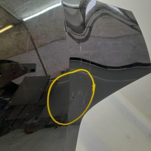 Tesla Model Y Rear Bumper 2022 ON 1487995-00-B Genuine *DAMAGED* - Image 6