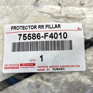 Toyota C-HR Mk1 Rear Left C-Pillar Molding Seal 2019 TO 2023 75586-F4010 Genuine - Image 11