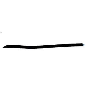 Toyota C-HR Mk1 Rear Left C-Pillar Molding Seal 2019 TO 2023 75586-F4010 Genuine - Image 1