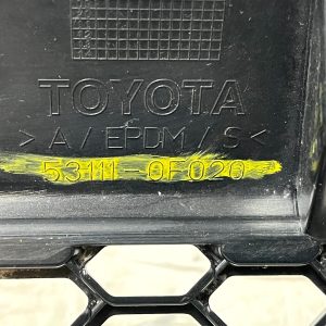 Toyota Corolla Verso Front Bumper Upper Radiator Grille 2004 TO 2007 53111-0F020 - Image 6