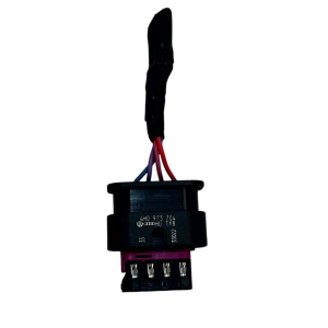 VW Audi Seat Skoda Air Intake Pressure Sensor Connector 4H0973704 Genuine - Image 1