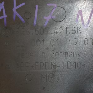 VW Golf GTI MK7 Facelift Rear Bumper 2017-2020 5G6807421BK Genuine - Image 8