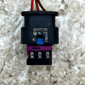 VW Golf PDC Parking Sensor Wiring Loom Harness Plug Connector 4F0973703 Genuine - Image 3