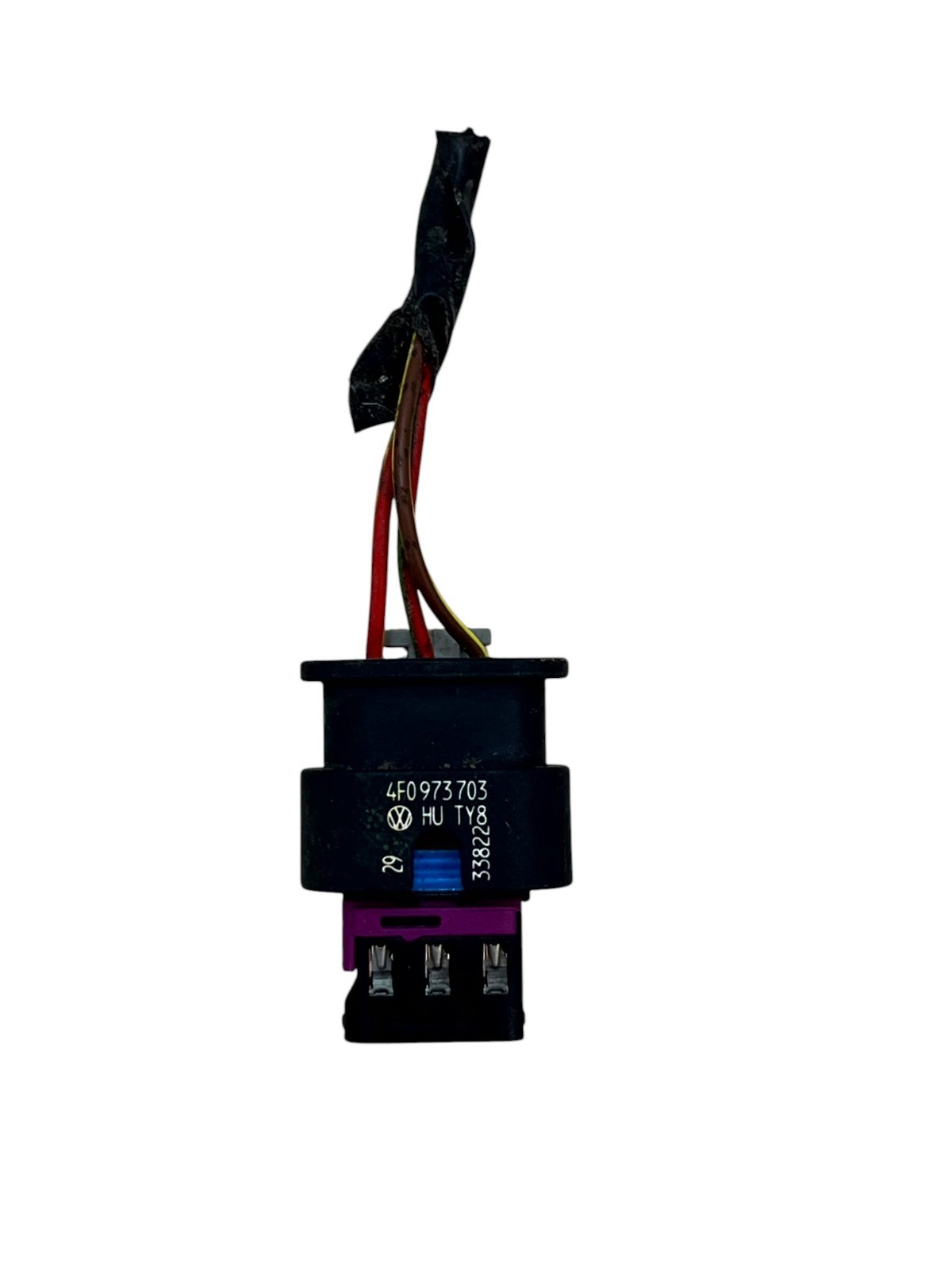 VW Golf PDC Parking Sensor Wiring Loom Harness Plug Connector 4F0973703 Genuine