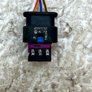 VW Golf Polo PDC Parking Sensor Wiring Harness Plug Connector 4F0973703 Genuine - Image 3