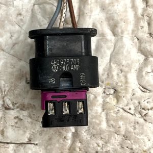 VW Golf Polo Parking Sensor Wiring Loom Harness Plug Connector 4F0973703 Genuine - Image 3