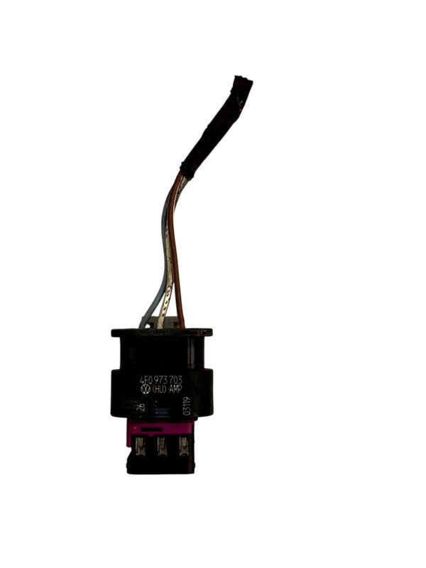 VW-Golf-Polo-Parking-Sensor-Wiring-Loom-Harness-Plug-Connector-4F0973703-Genuine-178104805872