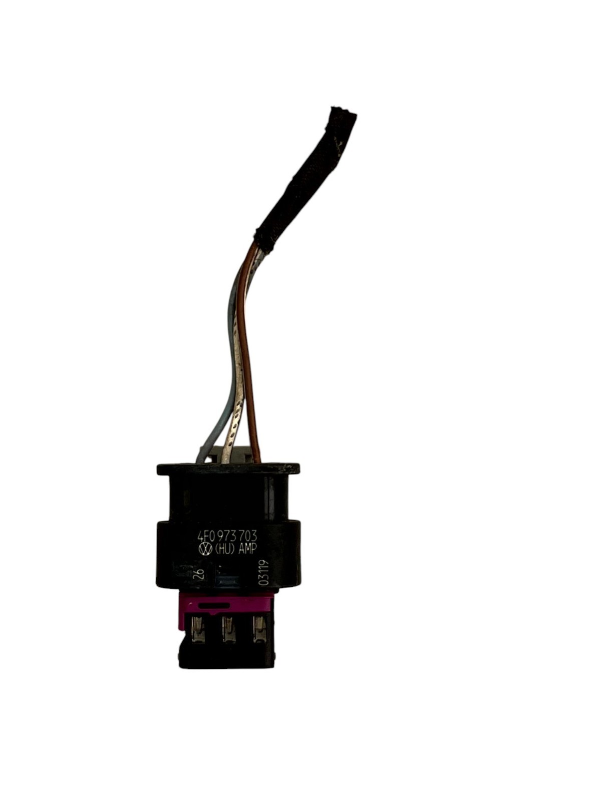 VW Golf Polo Parking Sensor Wiring Loom Harness Plug Connector 4F0973703 Genuine
