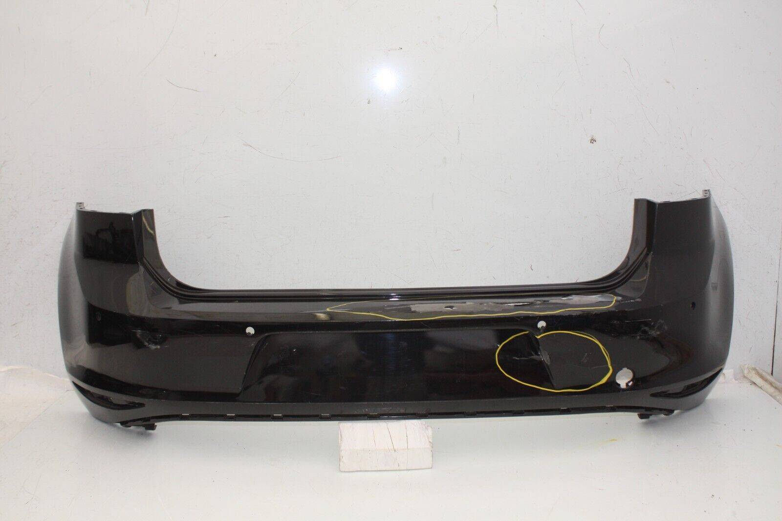 VW Golf Rear Bumper 2013 TO 2017 5G6807421 Genuine DAMAGED 176598008442