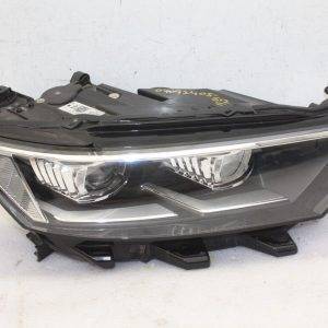 VW T Roc Right Side Xenon LED Headlight 2017 to 2022 Genuine DAMAGED 176565473072