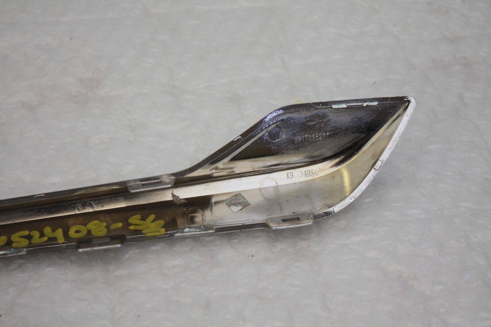 Vauxhall-Combo-Front-Bumper-Grill-Right-Chrome-9817065277-Genuine-176361202582-9