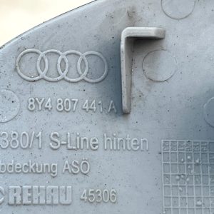 Audi A3 S Line Rear Bumper Tow Hook Cap Cover 2020 TO 2024 8Y4807441A Genuine - Image 13