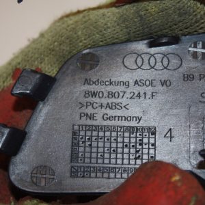 Audi A4 B9 S Line Front Bumper Tow Eye Cover 2019 TO 2024 8W0807241F Genuine - Image 6