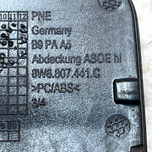 Audi A5 B9 S-Line Rear Bumper Tow Hook Eye Cap Cover 20 TO 24 8W6807441C Genuine - Image 15