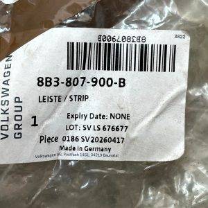 Audi A5 Rear Bumper Carrier Securing Strip 2024 Onward 8B3807900B Genuine - Image 11