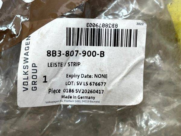 Audi A5 Rear Bumper Carrier Securing Strip 2024 Onward 8B3807900B Genuine 178498905693 11