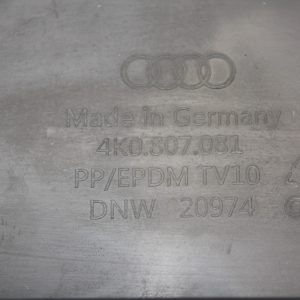 Audi A6 C8 Front Radiator Upper Panel Cover 4K0807081 Genuine *DAMAGED* - Image 10