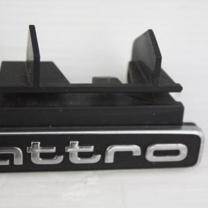 Audi Q2 Front Bumper Grill Quattro Badge 80A853736 Genuine - Image 4