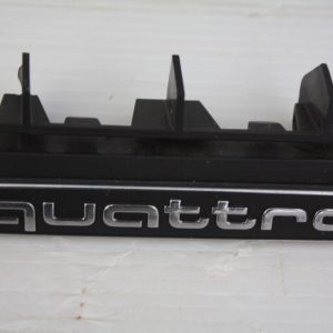 Audi Q2 Front Bumper Grill Quattro Badge 80A853736 Genuine - Image 1