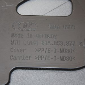 Audi Q2 Rear Left Side C Pillar Trim 81A853377A Genuine - Image 8