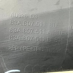 Audi Q3 F3 Rear Bumper Upper Section 2018 TO 2025 83A807511 Genuine - Image 20