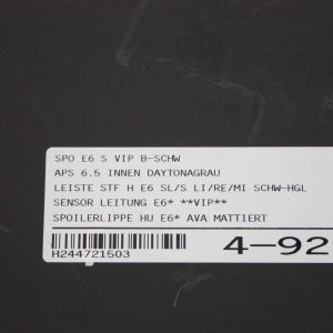 Audi Q6 E Tron S Line Rear Bumper Diffuser 2024 ON 85E807521B Genuine - Image 10