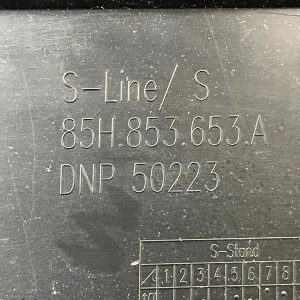 Audi Q6 E Tron S line Front Bumper Radiator Grille 2024 ON 85H853653A Genuine - Image 13