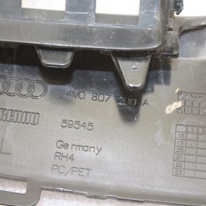 Audi Q7 Front Bumper Lower Left Grill 2019 On 4M0807681AM Genuine *DAMAGED* - Image 9