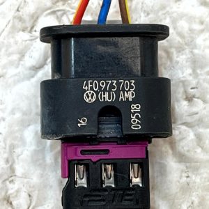 Audi VW Skoda Seat PDC Parking Sensor Loom Plug Connector 4F0973703 Genuine - Image 9