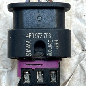 Audi VW Skoda Seat PDC Parking Sensor Loom Plug Connector 4F0973703 Genuine - Image 9