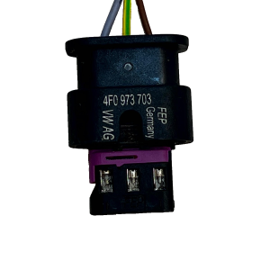 Audi VW Skoda Seat PDC Parking Sensor Loom Plug Connector 4F0973703 Genuine - Image 3