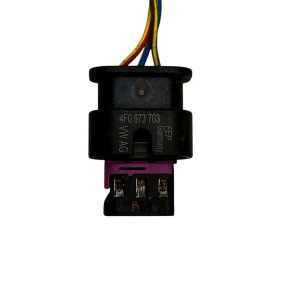 Audi VW Skoda Seat Parking Sensor Wiring Loom Plug Connector 4F0973703 Genuine - Image 2