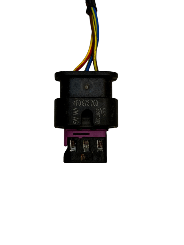 Audi VW Skoda Seat Parking Sensor Wiring Loom Plug Connector 4F0973703 Genuine 178459281793 2