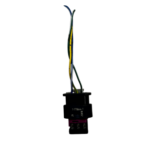 Audi Volkswagen 3 Pin PDC Sensor Wiring Loom Plug Connector 1-1718644-1 Genuine - Image 1