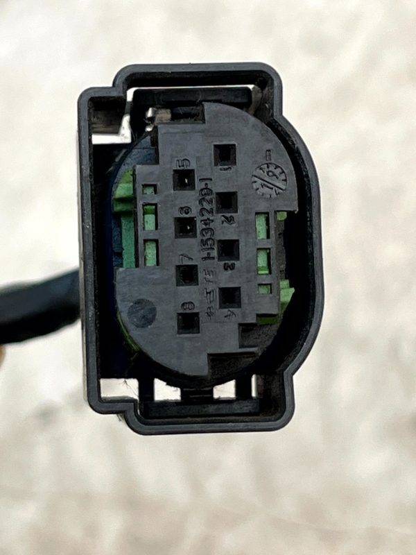 Audi Volkswagen Skoda Radar Distance Sensor Plug Connector 1 1534229 1 Genuine 178462142173 7