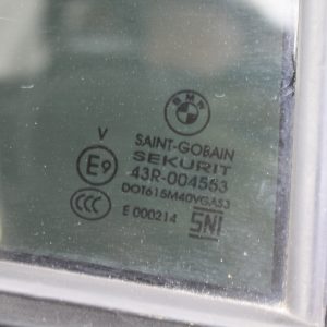 BMW 3 Series G20 Rear Right Door Fixed Window Glass 7425088 Genuine - Image 8