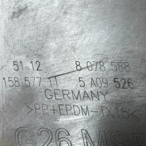 BMW 4 Series Gran Coupe G26 Rear Bumper Right Corner 21-24 51128078588 Genuine - Image 14