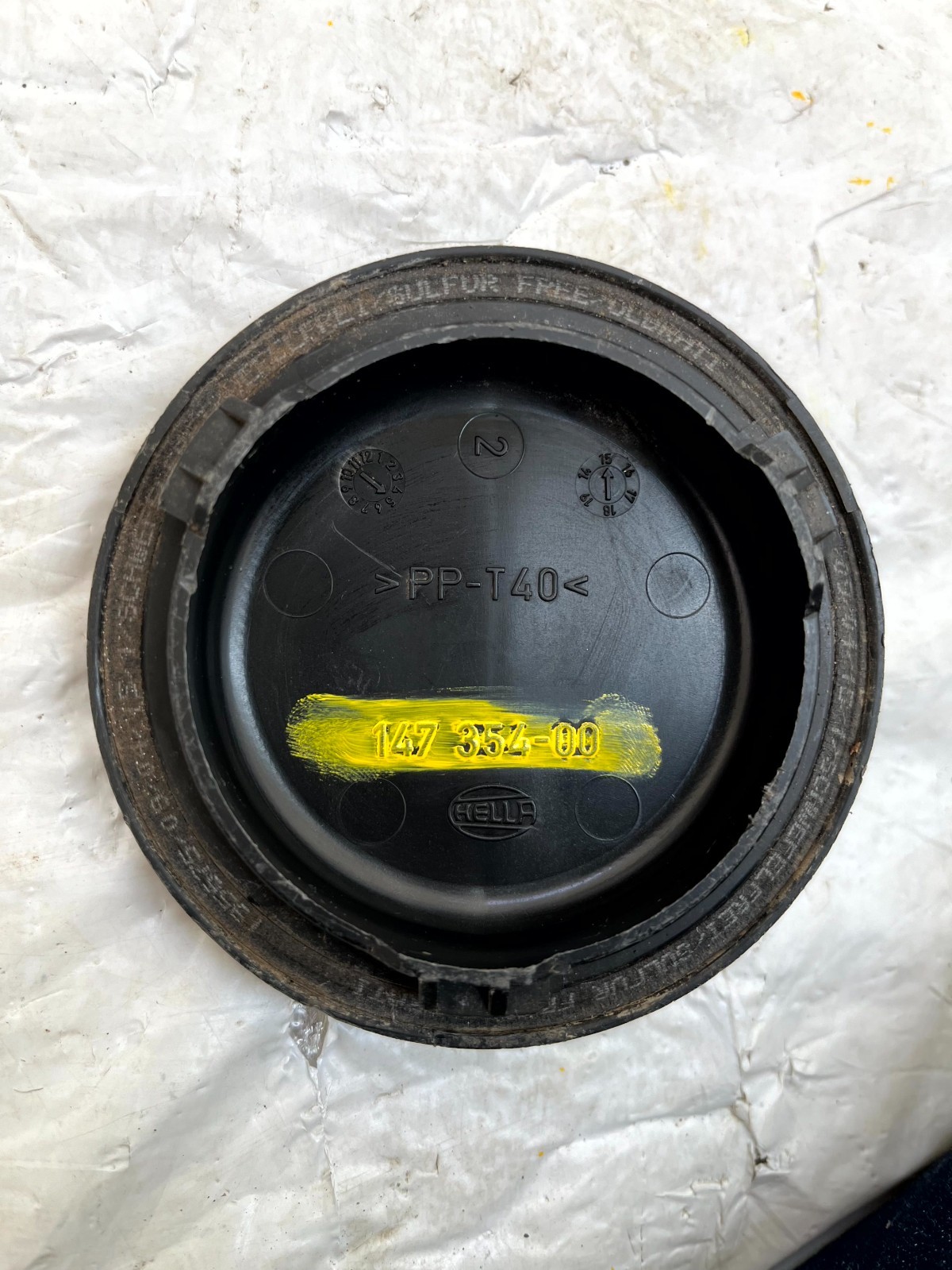 BMW 5 Series F10 F11 Headlight Dust Cover Cap 14735400 Genuine